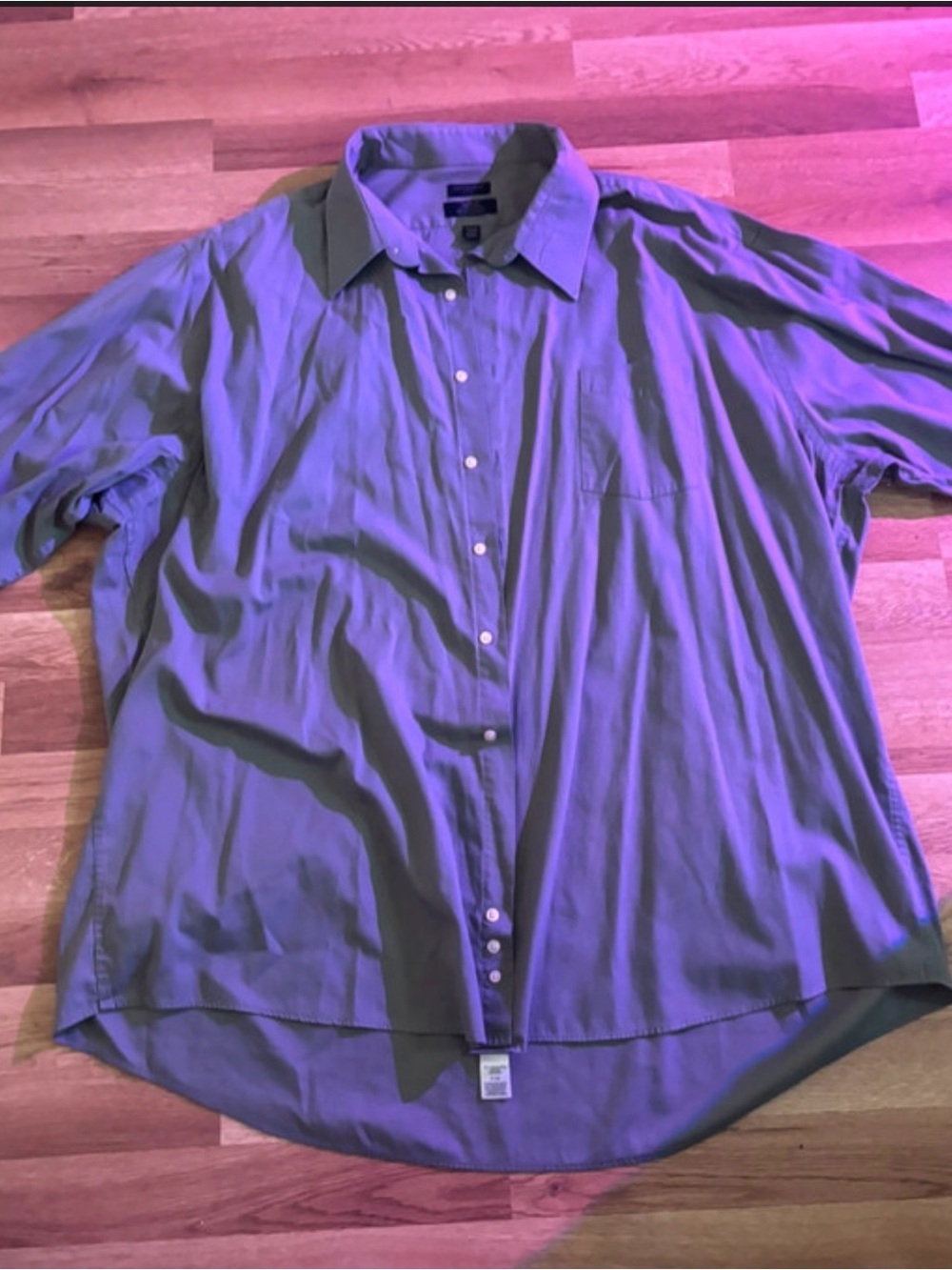 Men's Button-Up Shirt in grey